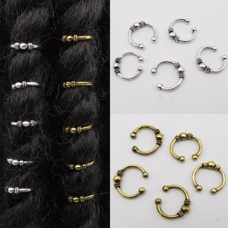 Bagues anneau pour dreadlocks par 5 ou 10 pcs  | Rasta Zion