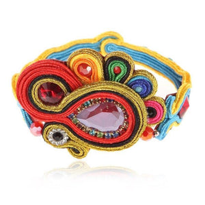 Bracelet Rasta Ethnique de style indien | Rasta-Lion™