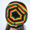 Bonnet Rasta pour dreadlocks couleurs reggae ou rasta | Rasta Lion
