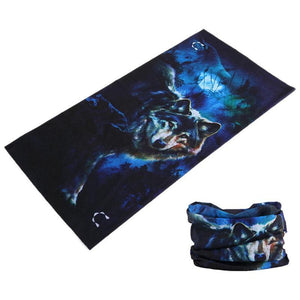 Bandana tube loup | Rasta Lion