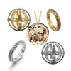 Bague astronomique       2019 Hot Creative Astronomical Sphere Ball Rings Cosmic Finger Ring Complex Rotating Variable Form Pendant Ring Jewelry Gift | Rasta-Lion™ : Magasin Rasta en Ligne