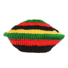 Bonnet Rasta Au Crochet galette | Rasta Lion