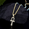 Pendentif croix des rastas ou clef ansée | Rasta-Lion