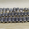 Perles Cheveux Viking en gros plan | Rasta Lion