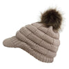 Bonnet Casquette Femme Ouverte beige | Rasta-Lion