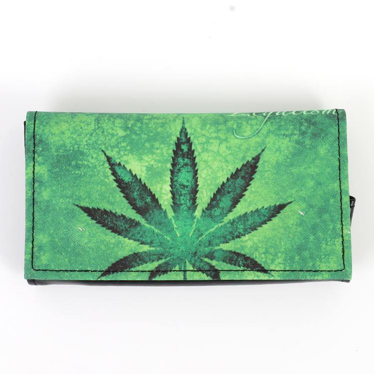 Blague à tabac feuilles verte | Rasta Lion