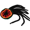 Bonnet Rasta avec dreadlocks posé à plat | Rasta Lion