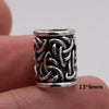 Perles Cheveux Viking Trinity Argent2 | Rasta Lion