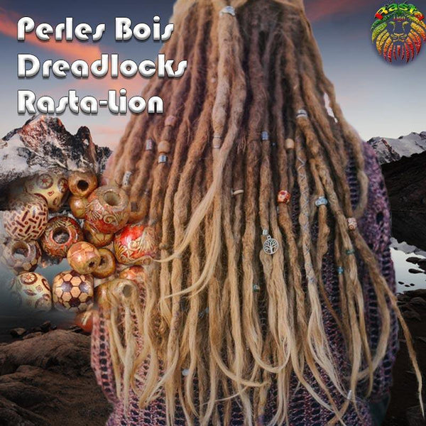 Perles Dreadlocks | Rasta-Lion