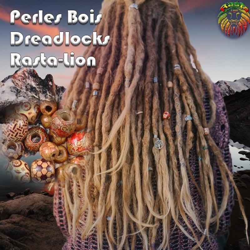 Perles Dreadlocks | Rasta-Lion