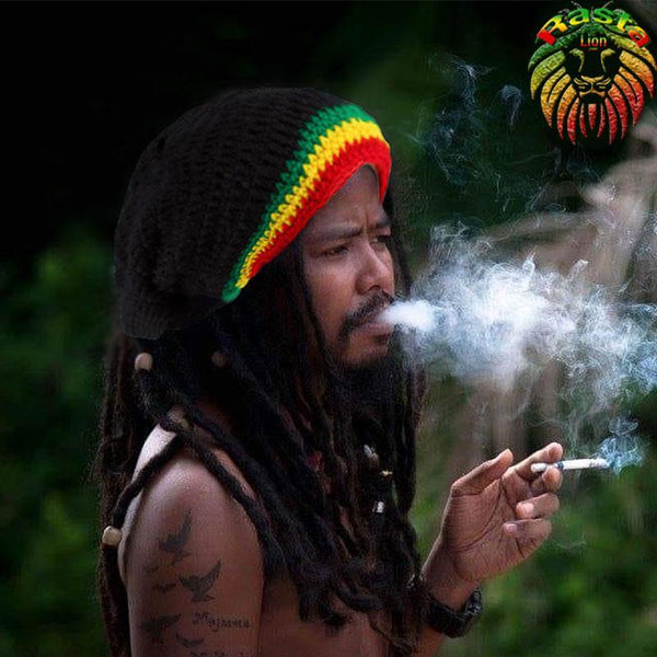 Bonnet Rasta Au Crochet  | Rasta Lion