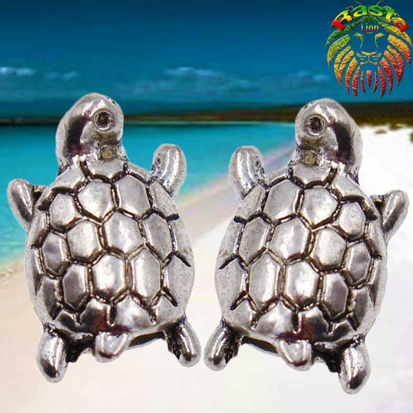 Perle Dreadlocks Tortue argenté | Rasta Lion