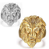 Bague Lion Homme 2 variantes doré ou argenté | Rasta-Lion