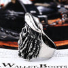 Bague rasta Pirate vue de coté  | Rasta-Lion