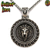 Collier Lion  Acier Inoxydable | Rasta-Lion™ : Magasin Rasta en Ligne